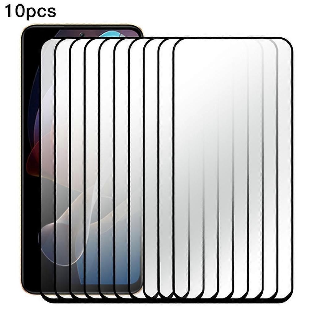 Xiaomi Redmi Note 12R Pro 5G高アルミニウムシリコンガラスフィルム2.5D 0.26mm二次硬化スクリーンに対応したRURIHAI 10個