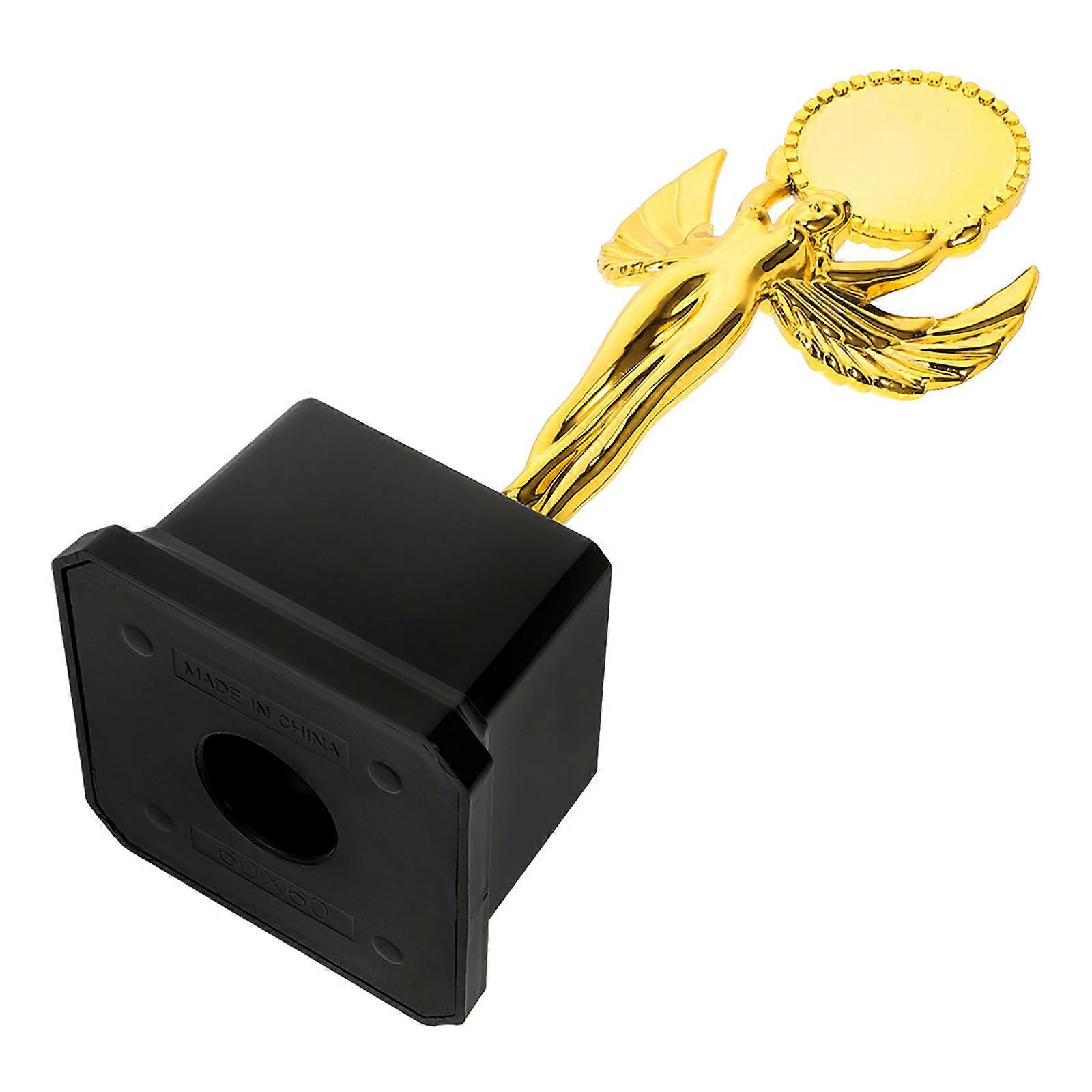 Dance Trophy Competition Trophy for Awarding Golden Plastic Creative Model