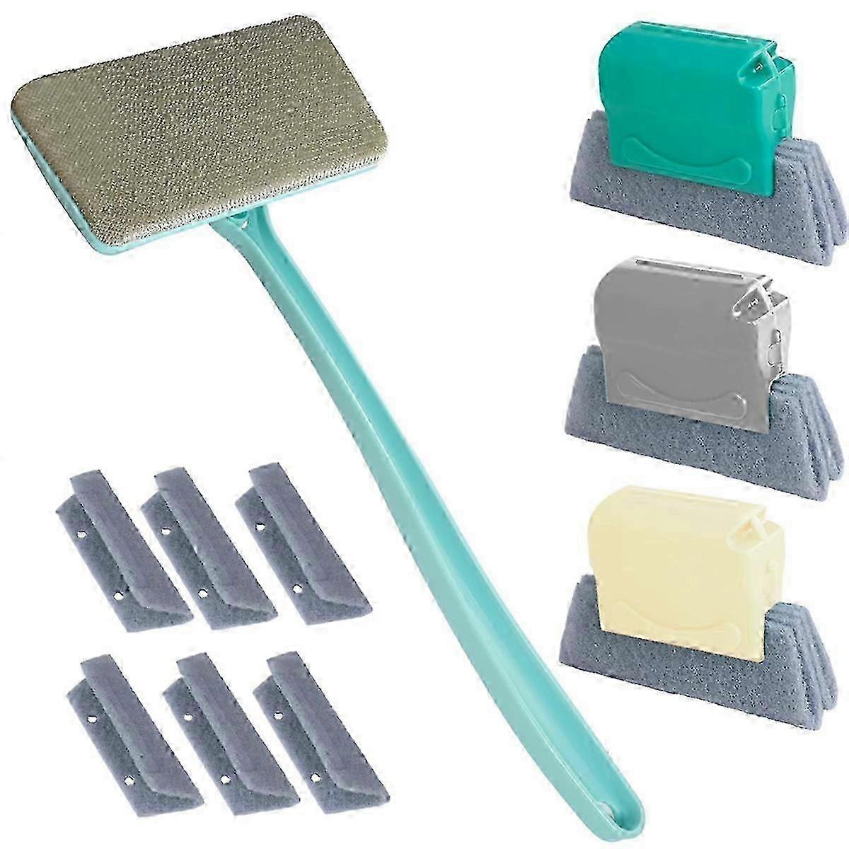 Window Screen Cleaner&Track Cleaning Kit,Mesh Screen Cleaning Brush