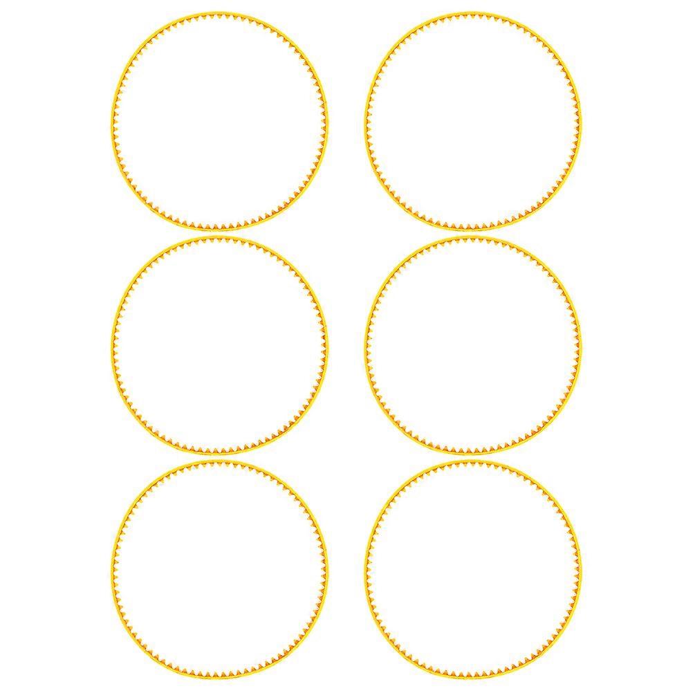 Cotton Candy Maker Accessories Replacement Belts 18Pcs Sturdy Plastic