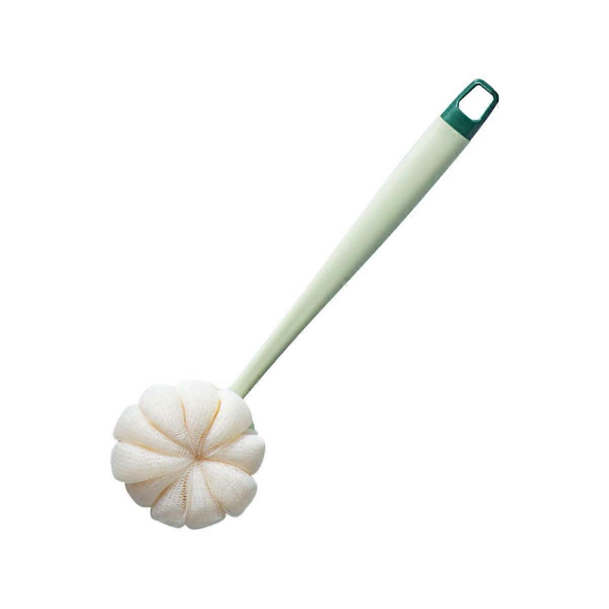 Back Scrubber with Long Handle, DualSided Shower Brush for Gentle Exfoliation Wet or Dry Use