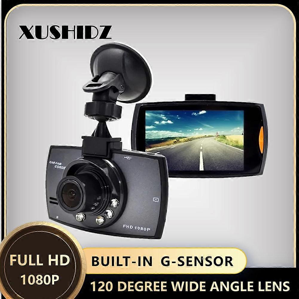 XUSHIDZ NEW Dash Camera Loop Recording Vehicle Video Driving Recorder Car Camera Dashcam Parking Monitor Night Vision 1080P