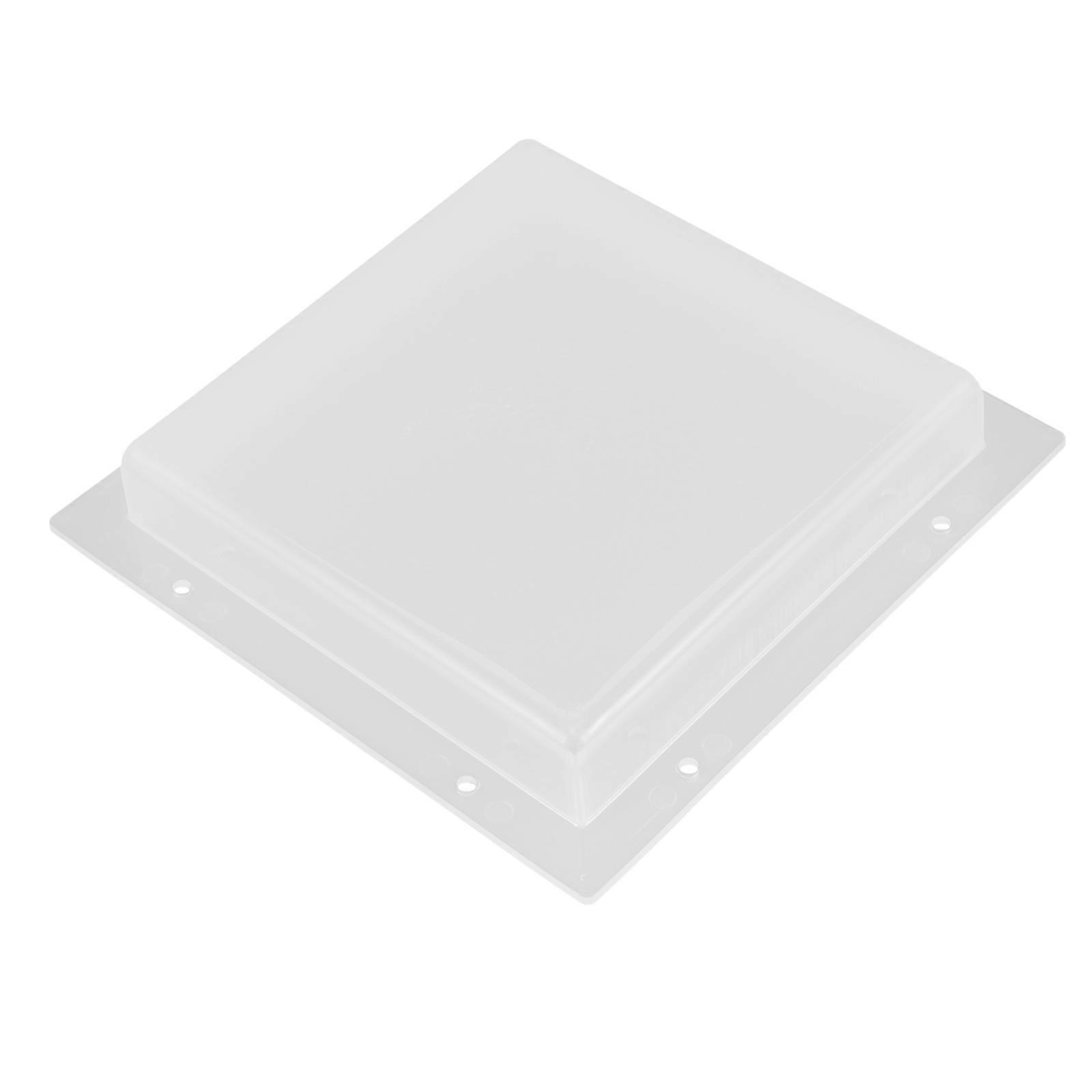 White Doorbell Protector Cover for Rainproof Protection 2Pcs Durable Plastic