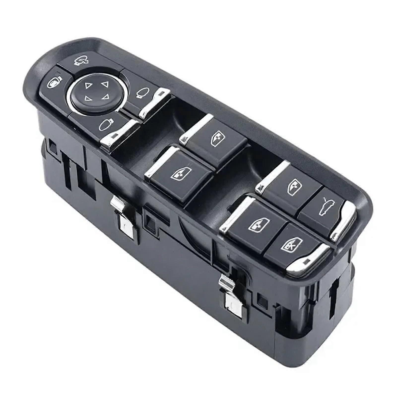 7PP959858AE Master Window Switch with White Backlight, Driver Side Full Power Control Replacement