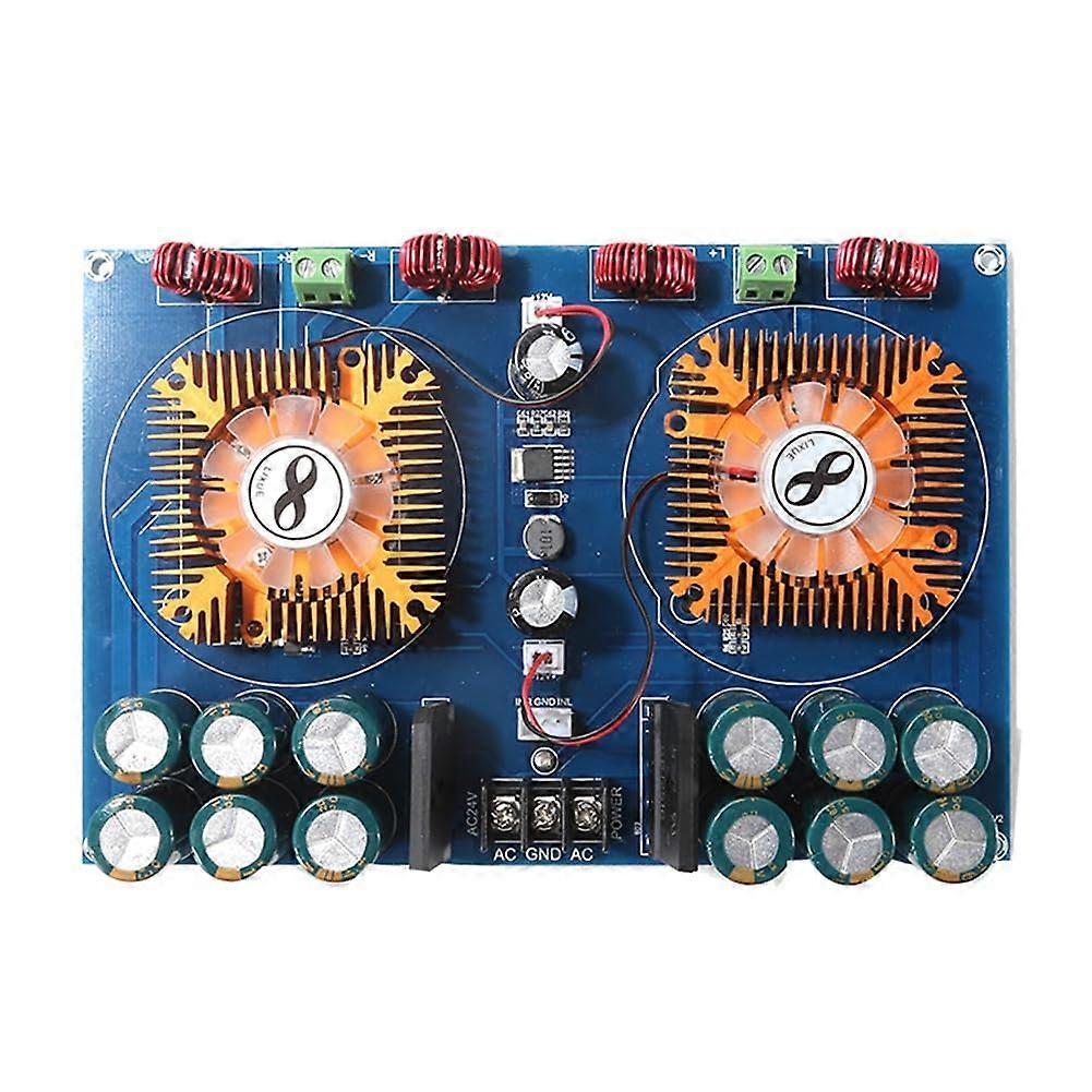 Dual 420W Digital Audio Amplifier Board  Power Class D 2 Channel Rear Mount