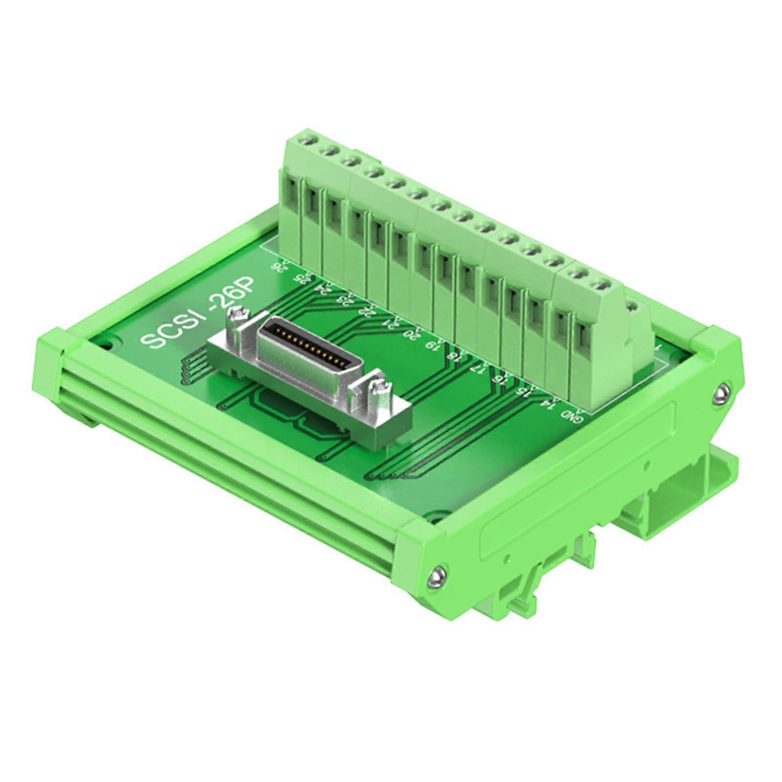 SCSI Connector Adapter Screwdriver Wiring No Soldering For SCSI Devices CN14/20/26/36/50/68/100P CN26P Female