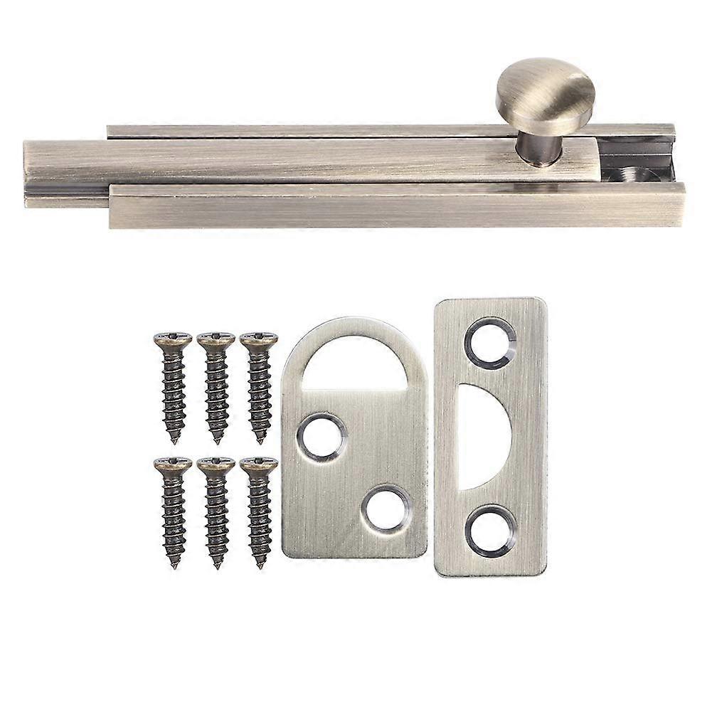 Copper Bolt Latch for Doors and Windows Vintage Style Secure Closure Solid Copper Gate Hardware