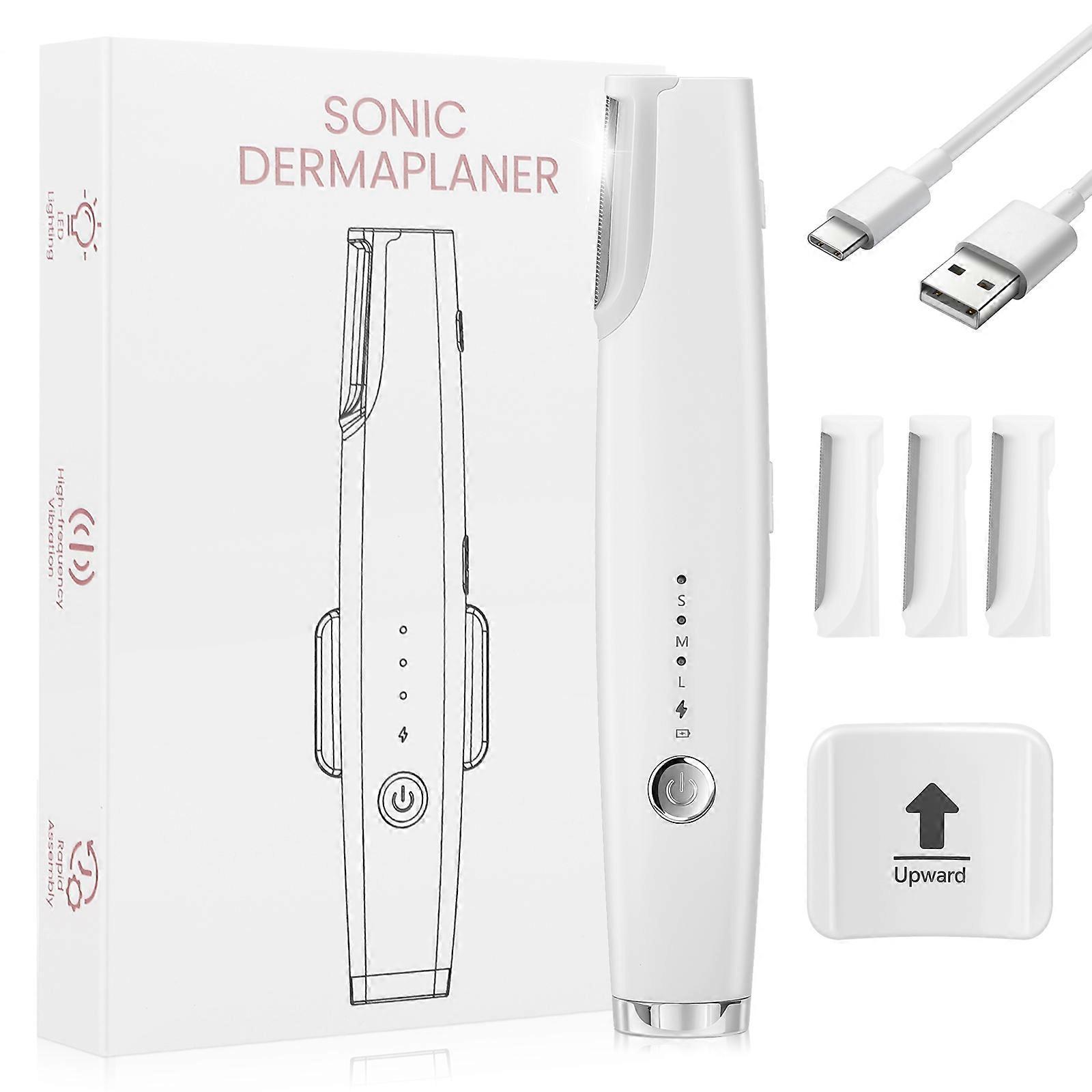 Rasoir de sourcils ��lectrique pour femmes, indolore, de pr��cision, pour le cou, les l��vres sup��rieures et les jambes