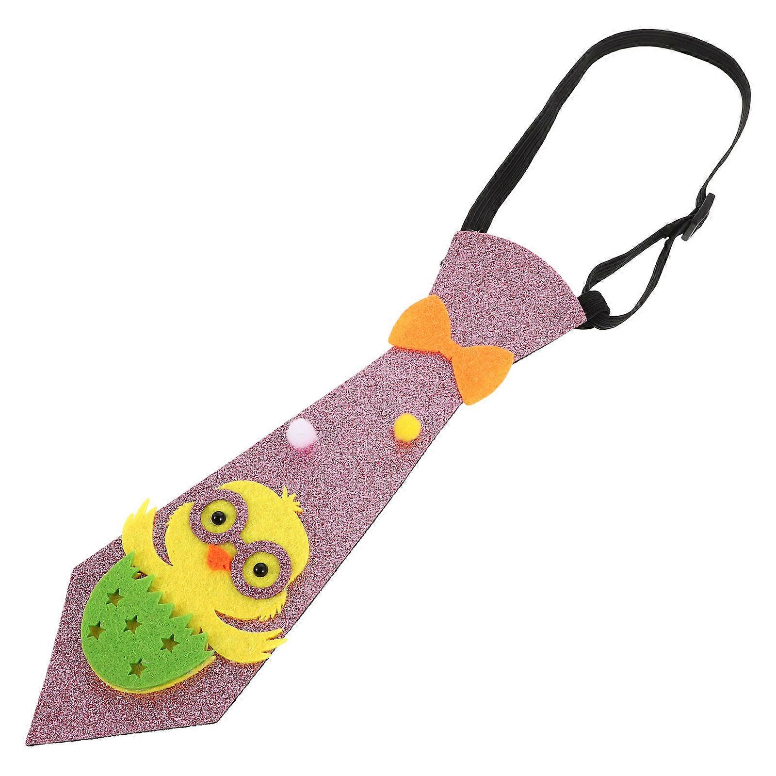 Adjustable Easter Necktie Child Cartoon Party Neck Tie