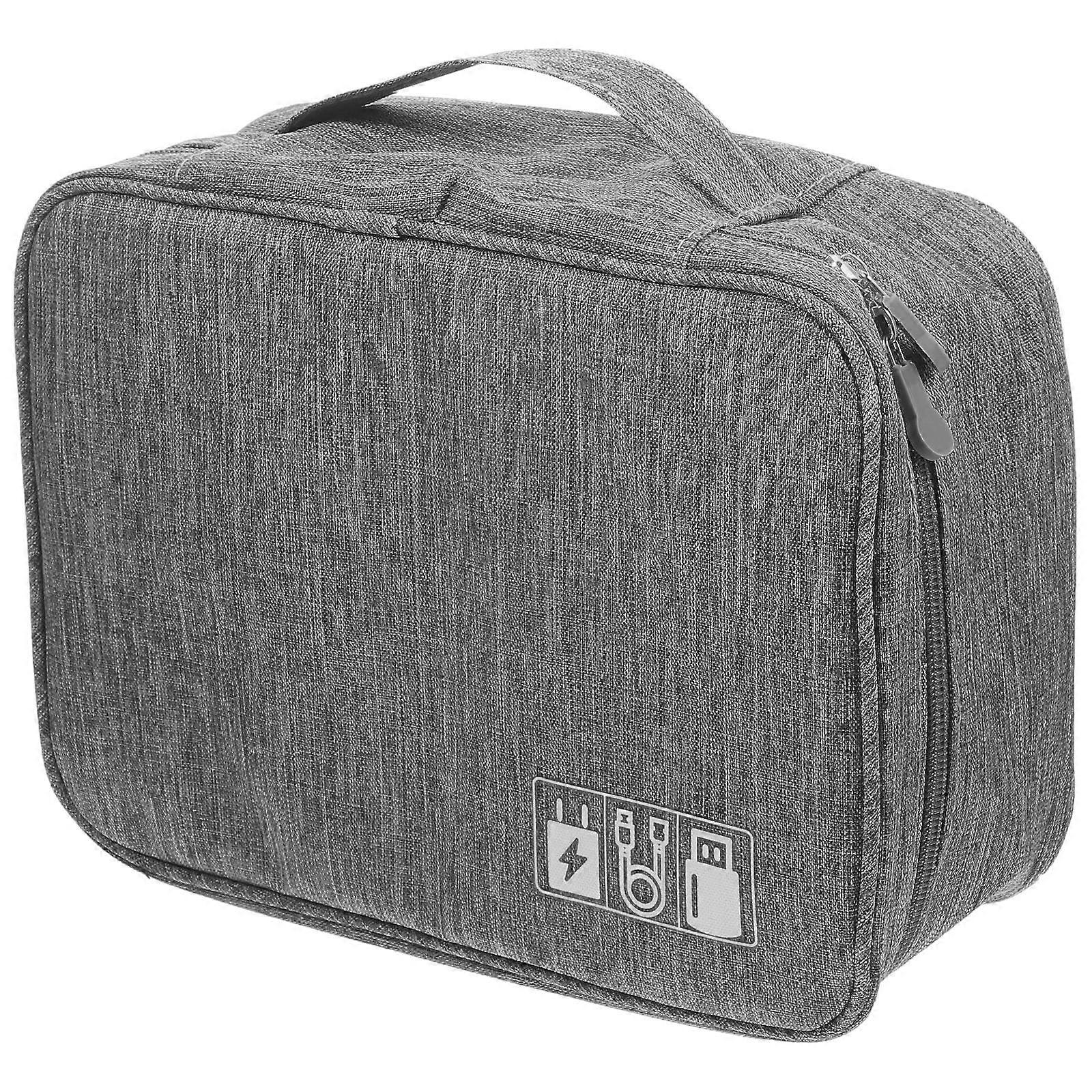 Portable Charger Case Electronics Organizer for Storage Use Travel Case