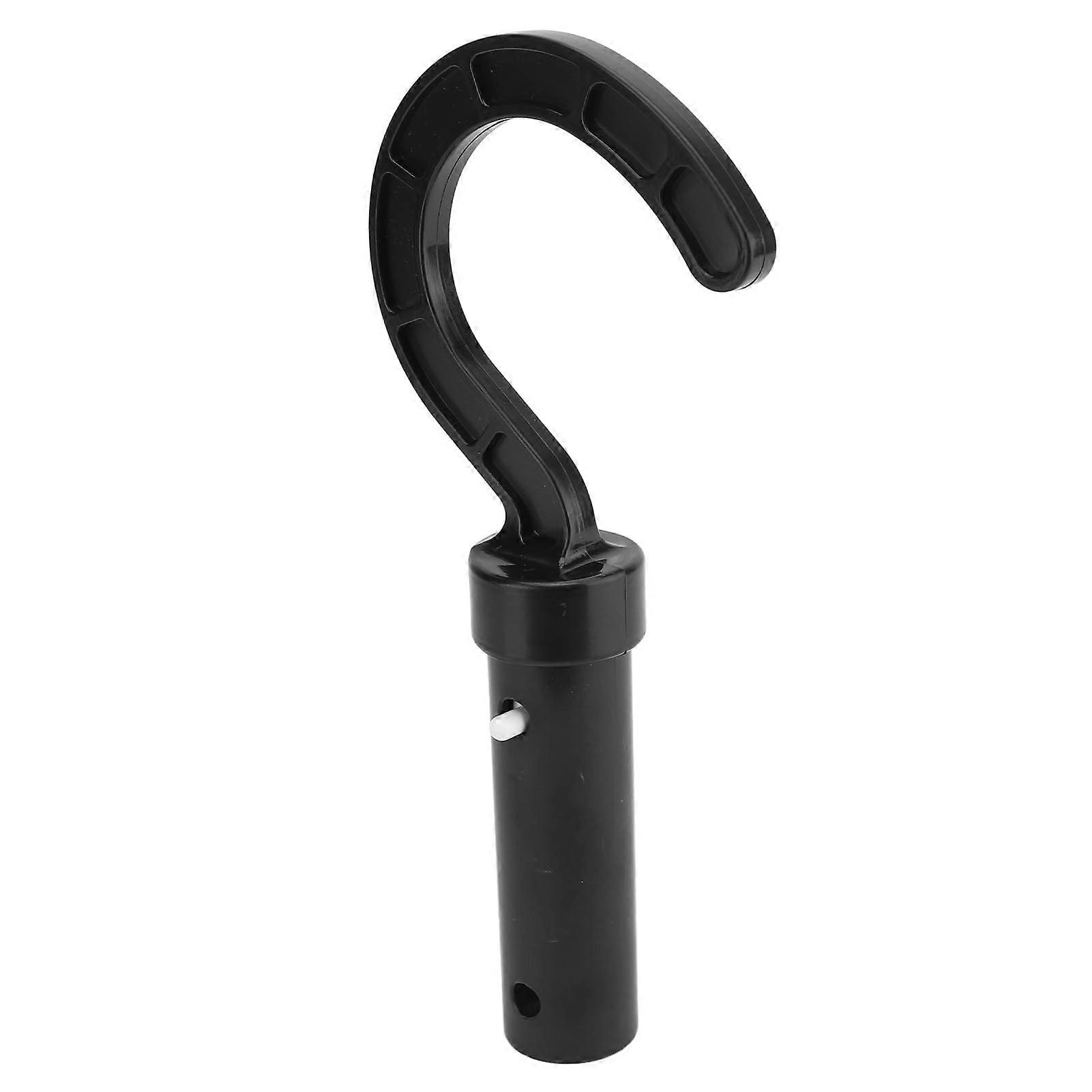 Universal Robotic Pool Cleaner Hook for Telescopic Pole, ABS Retrieval Attachment