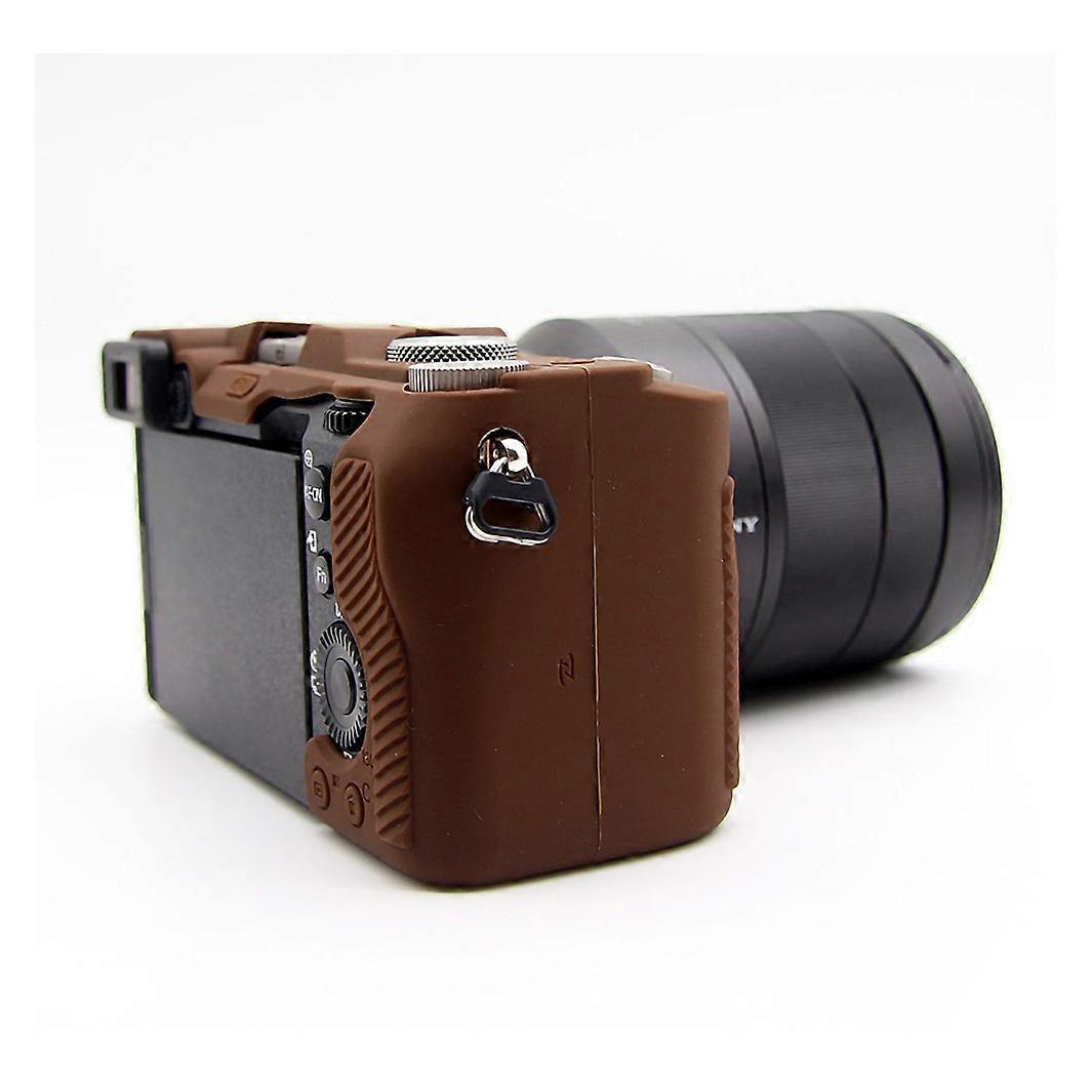Soft Silicone Protective Skin Shell Case Cover for Sony A7C Camera