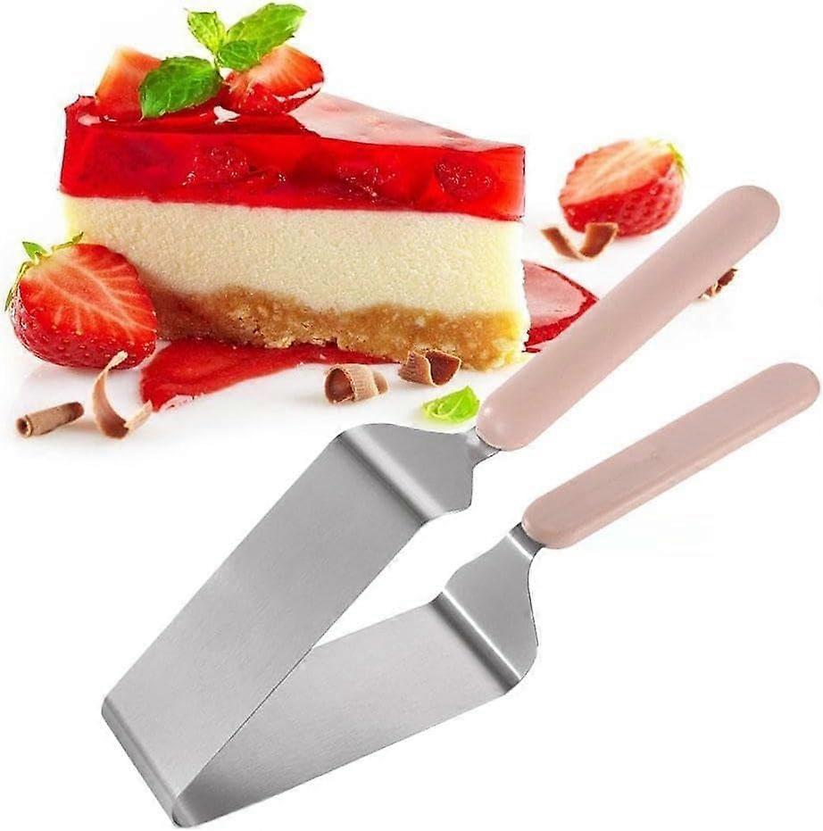 Stainless Steel Adjustable Cake Cutter and Triangular Cake Server for Weddings and Birthday Parties