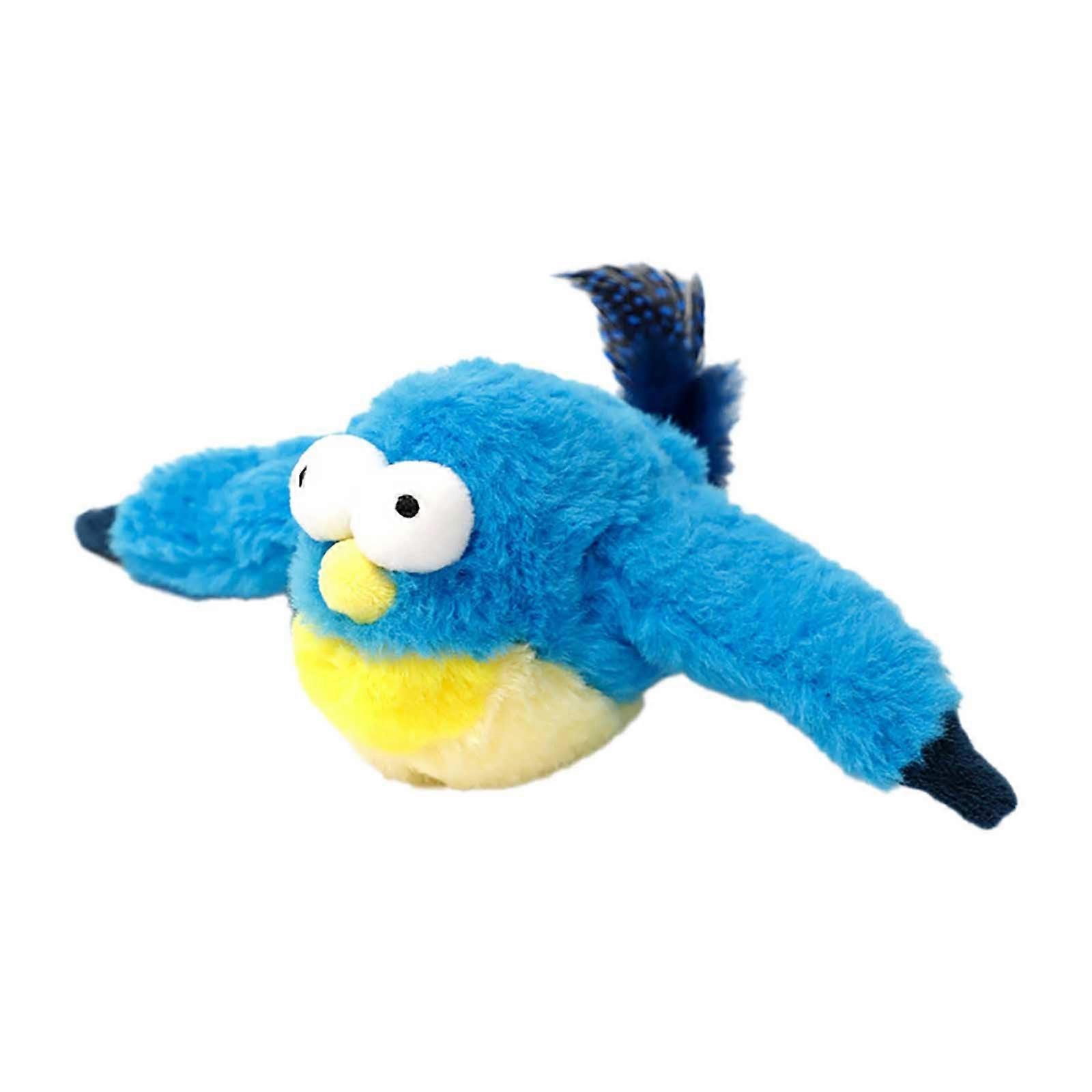 Rechargeable Interactive Cat Toy Owl with Flapping Bird Motion for Indoor Cats, Durable Design