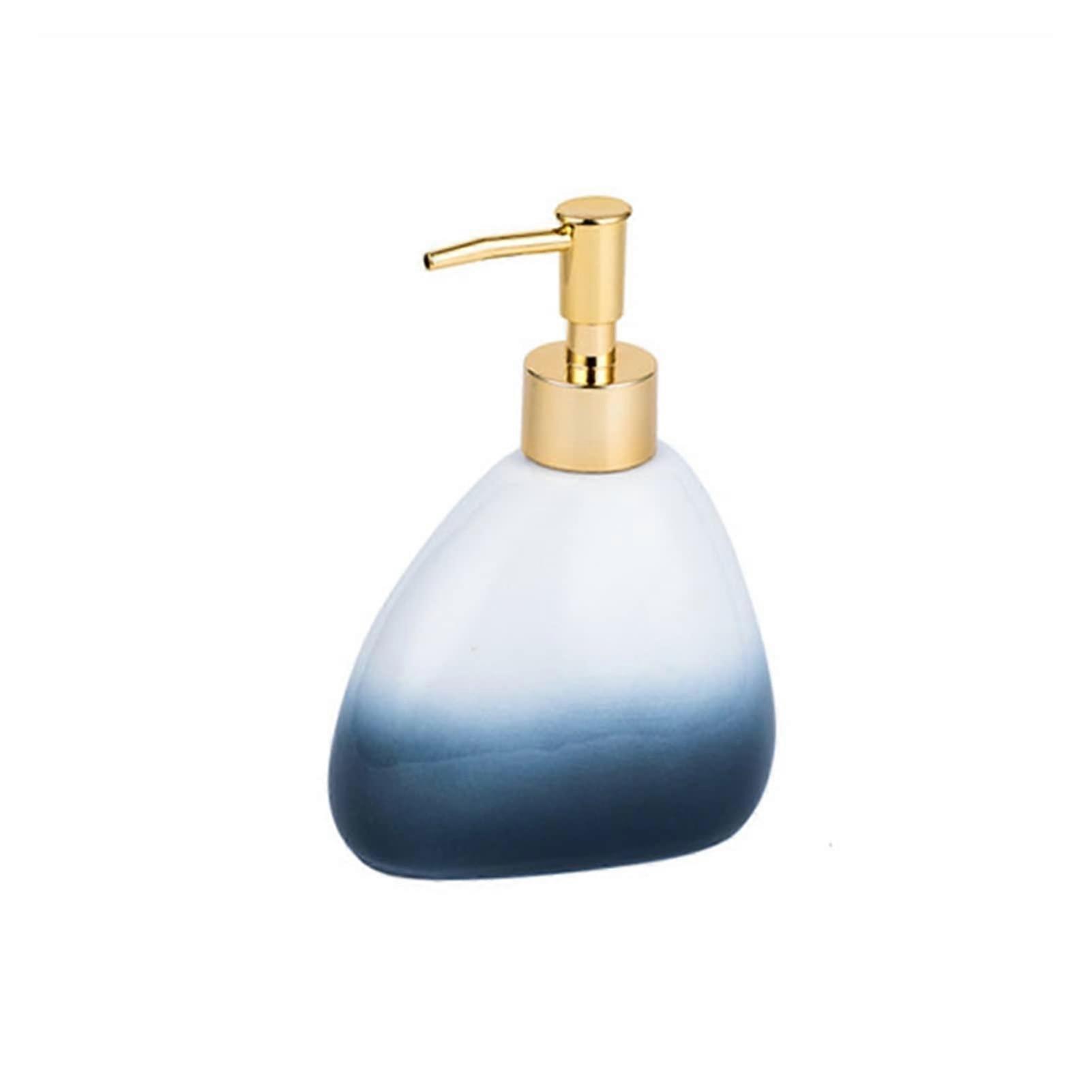 Bathroom Accessories Set Ceramic Dispenser Durable Modern Countertop Vanity Decor