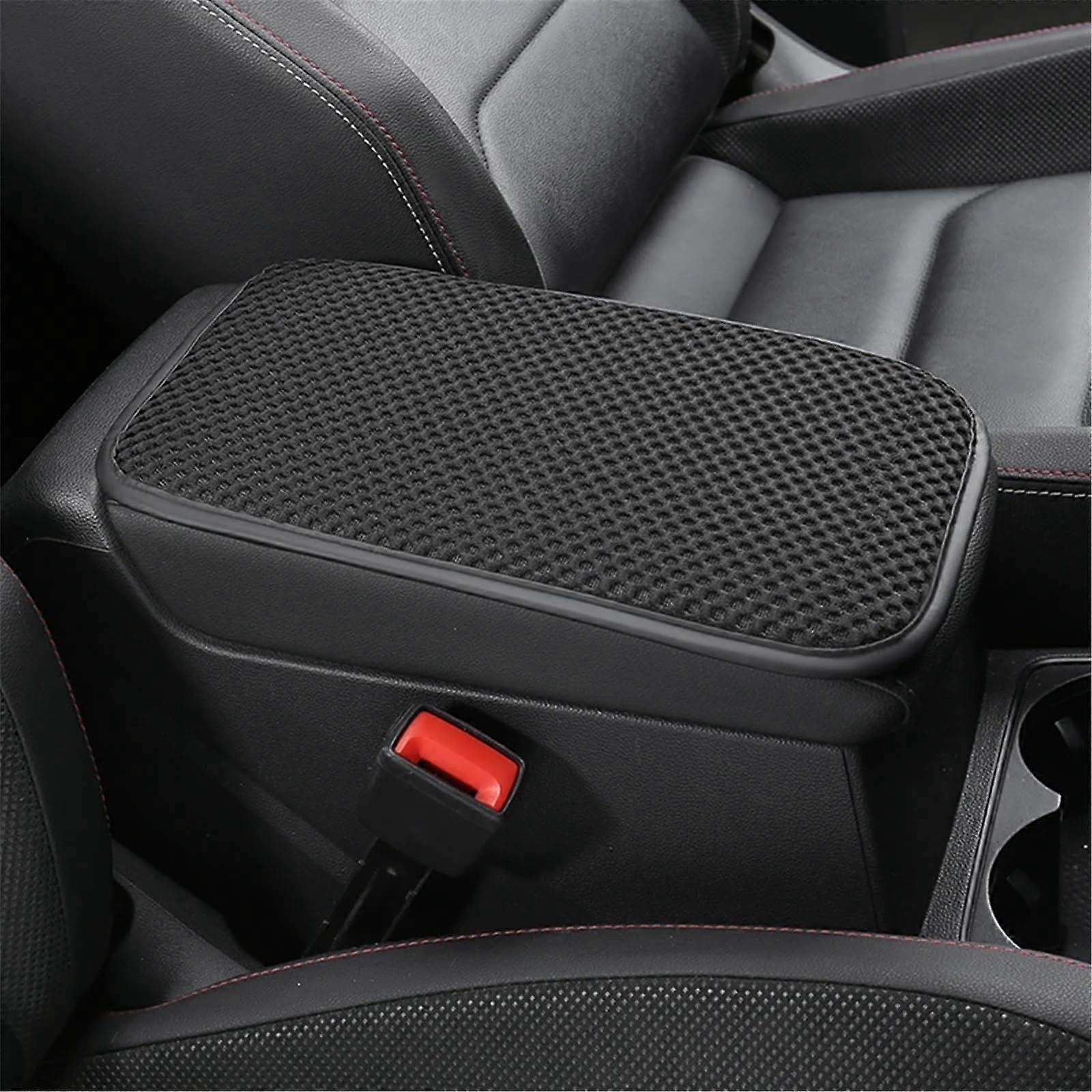Universal Car Armrest Box with Storage PU Leather Armrest Pad Ergonomic Elbow Support