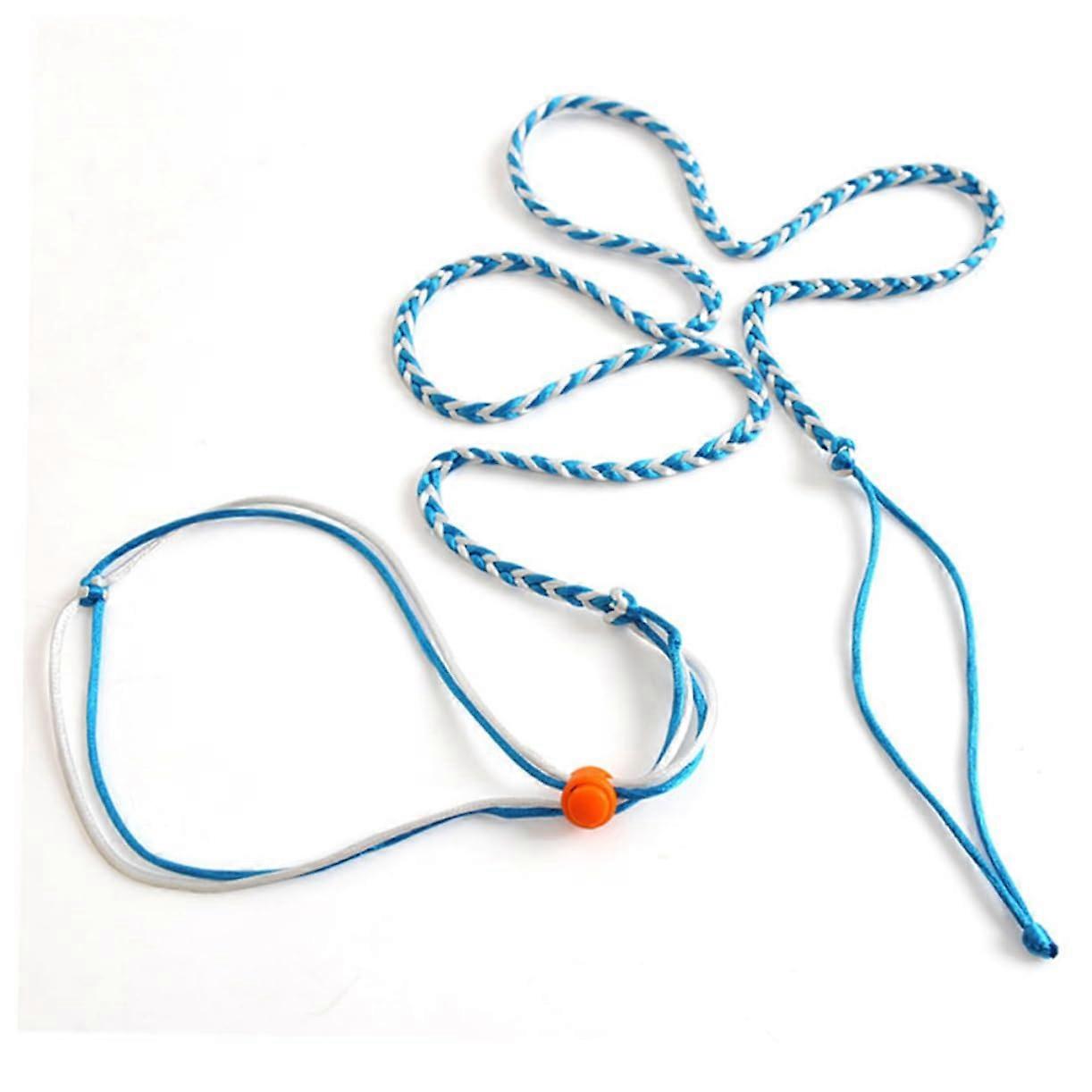 Hamster Harness and Leash Set Adjustable Fit Soft Rope for Small Pets Mice Squirrels 1.4m