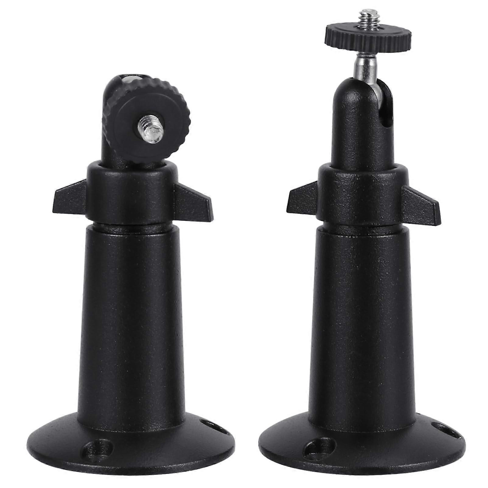 2pcs Security Camera Mount with Swivel Tilt, Wall and Ceiling Bracket for Indoor Outdoor
