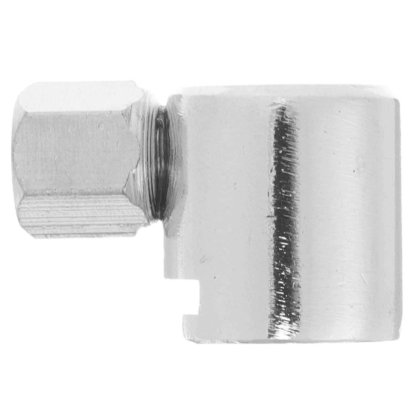 Button Head Grease Fitting Adapter Grease Fitting Coupler Button-Head Fitting Coupler Hydraulic Grease Fitting Replacement Metal Grease Adapter Replac