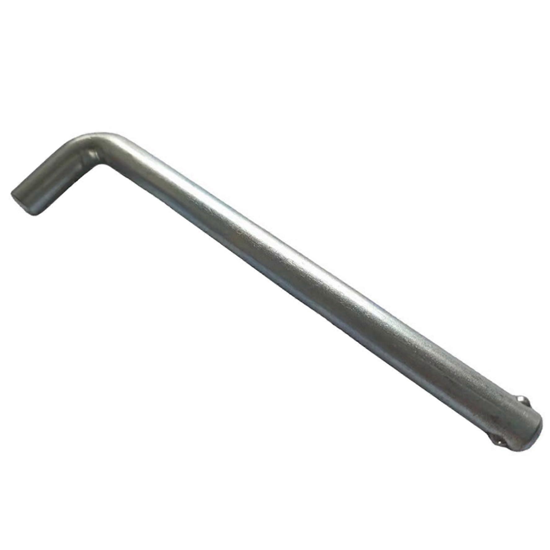 Weight Stack Pin with LShaped Handle and Secure Lock for Universal Home Gym Weight Plates