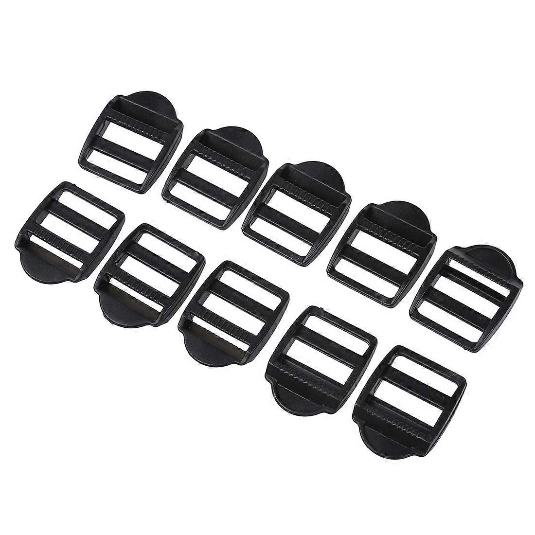 10 Pcs Plastic Replaceable Luggage Bag Side Buckles for 1" Width