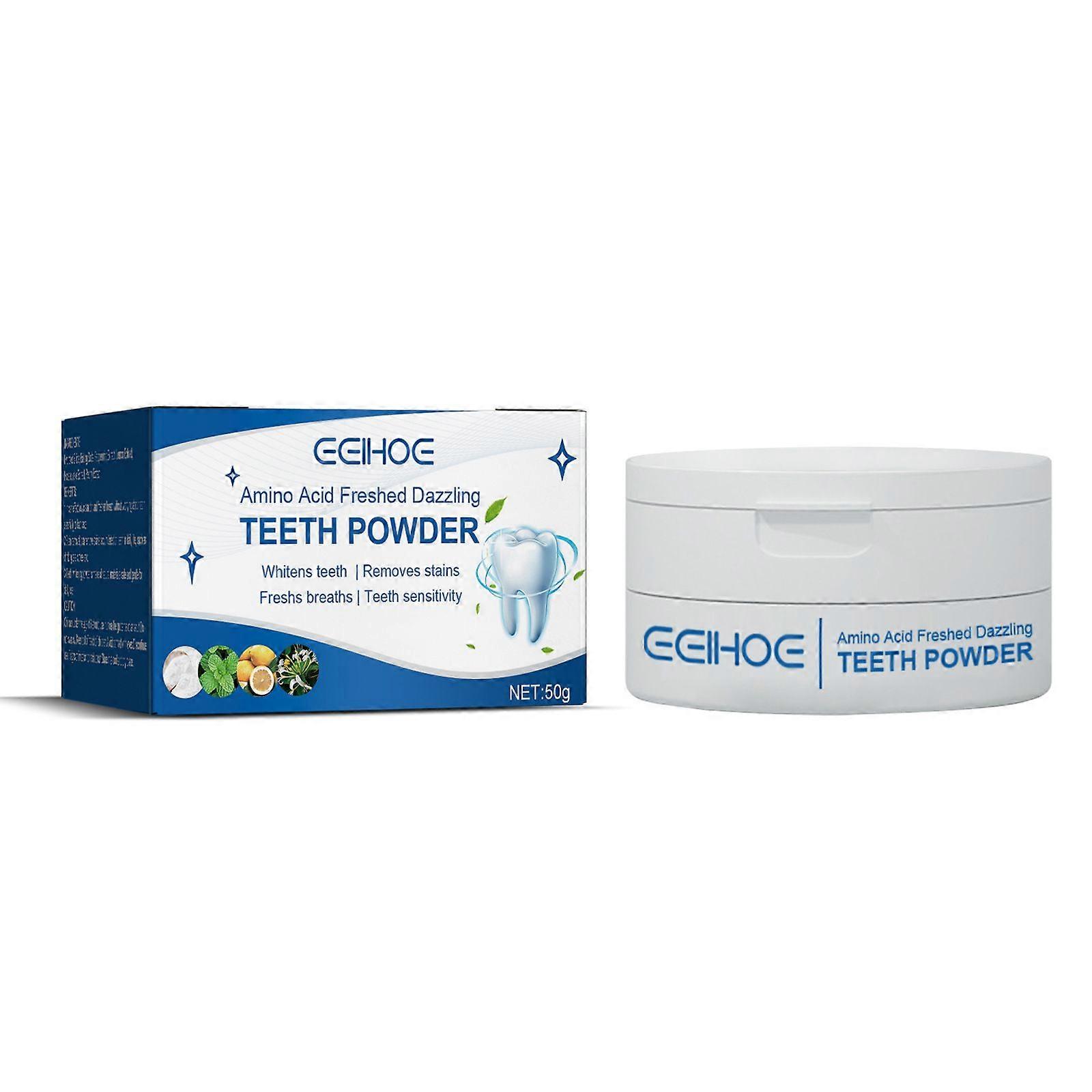 Teeth Whitening Powder Contains Hydrated Silica