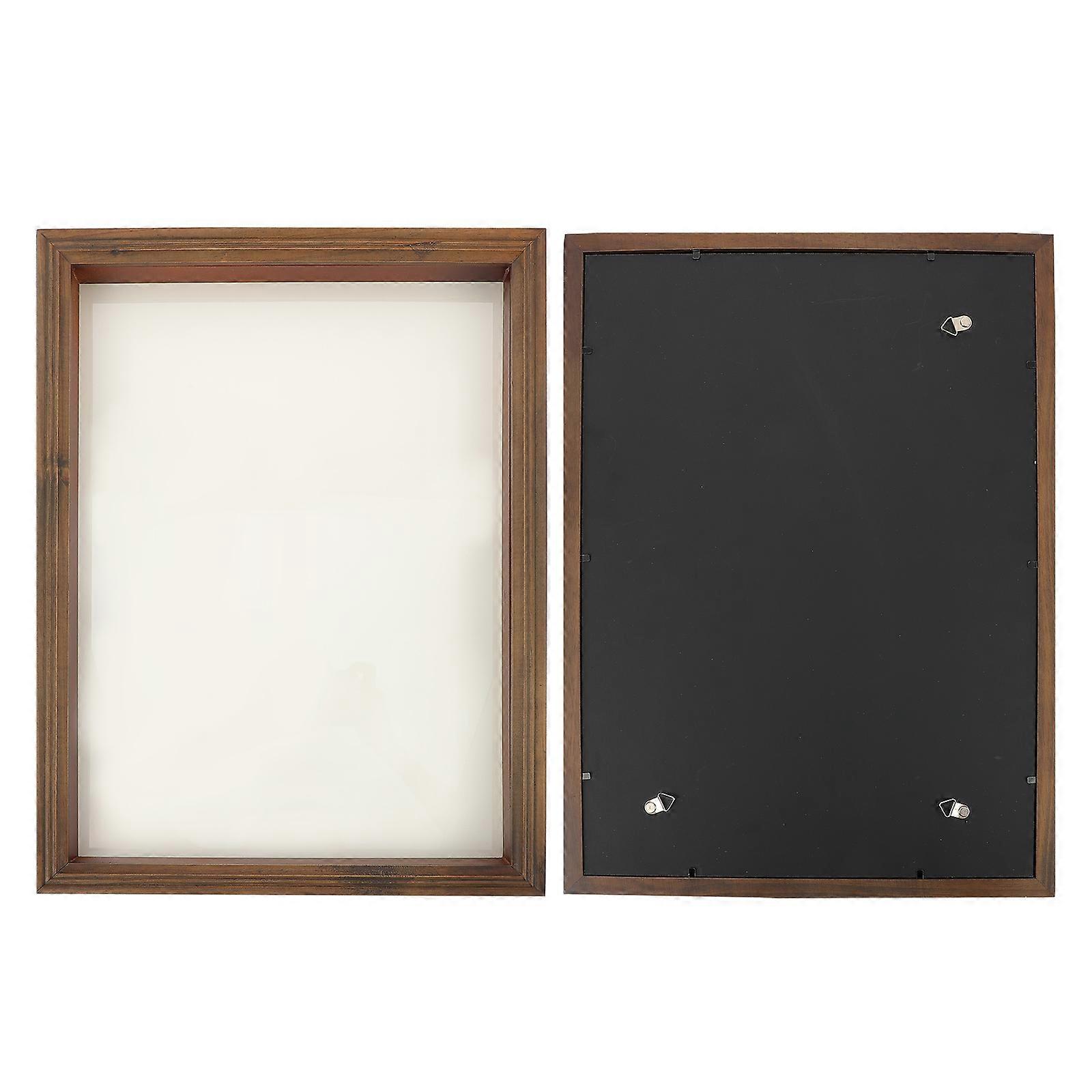 Shadow Box Display Case for Decor A3 Size Wooden Dried Flower Frame