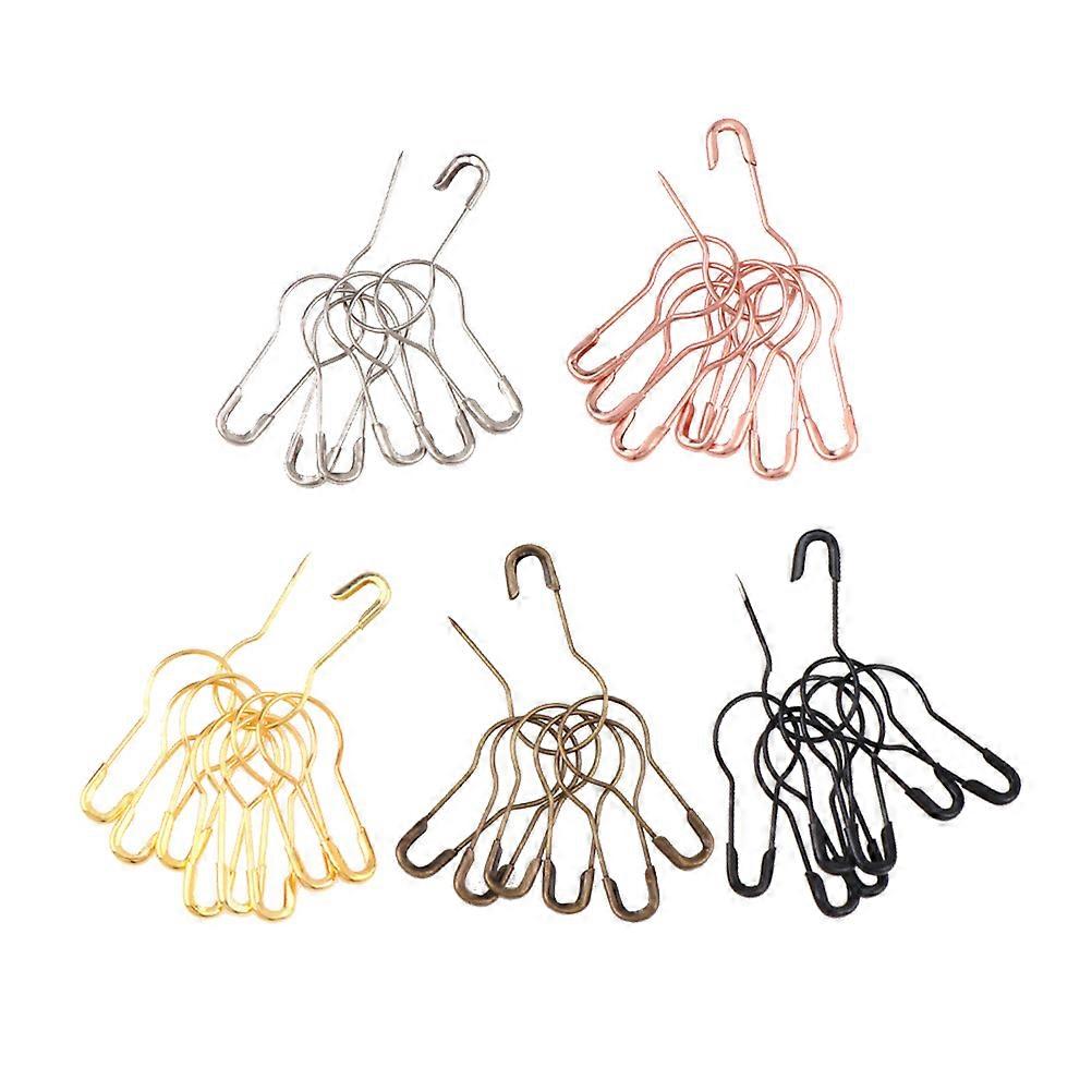 Safe Pin for Clothes Creative Cucurbit Shape Safety 500Pcs Multi Color