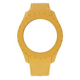 Estuche de reloj unisex intercambiable Watx & Colors COWA3742 Amarillo
