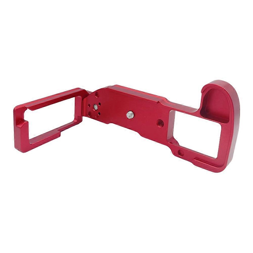 Quick Release Plate L Bracket Camera Grip for X-H1 Camera Hand Grip Holder Pull-Out Version Red