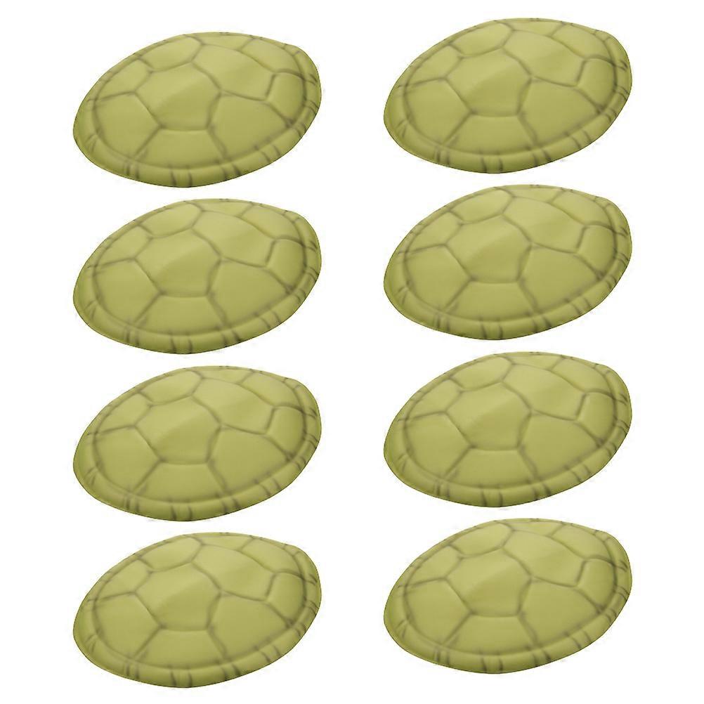 8pcs Cosplay Turtle Backing Shell Prop Halloween Turtle Costume Accessory Turtle Cosplay Shell