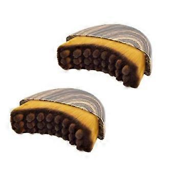 Outil de drainage lymphatique du visage, 1 à 3 pièces, masseur pour le contour de la mâchoire et du menton, réduction des poches, poils ultra-doux pour sculpter le visage