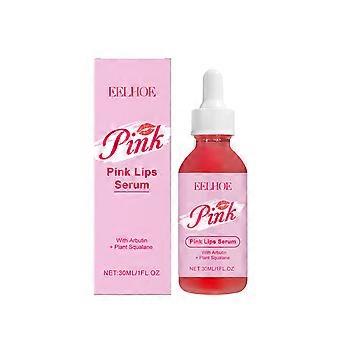 Eelhoe Pink Lip Care Serum Daily Moisturizing For Dry Lips, Reduces Lip Lines, Keeps Lips Hydrated And Glossy