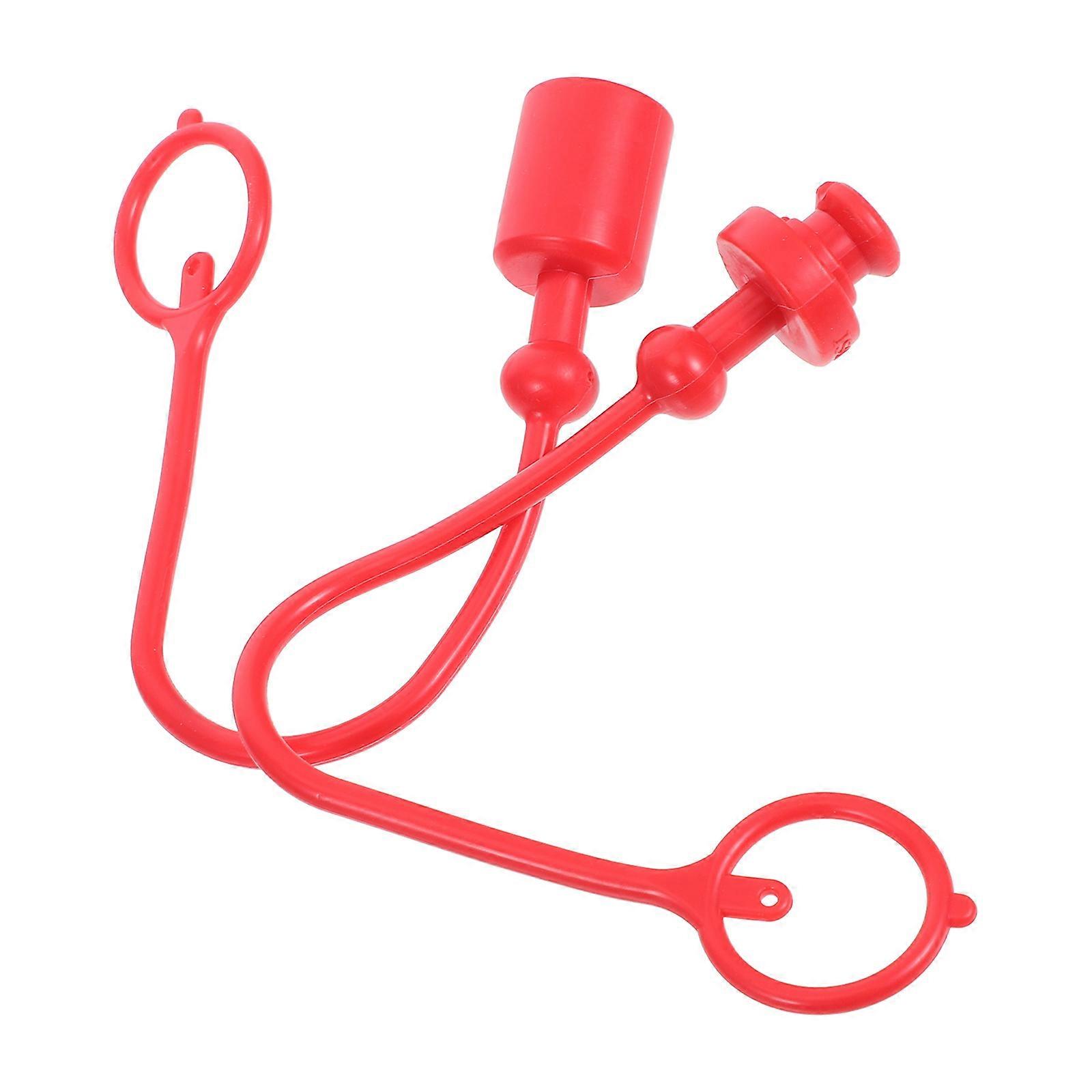 Quick Connect Fitting Cap for Hydraulic Coupler Rubber 4Sets