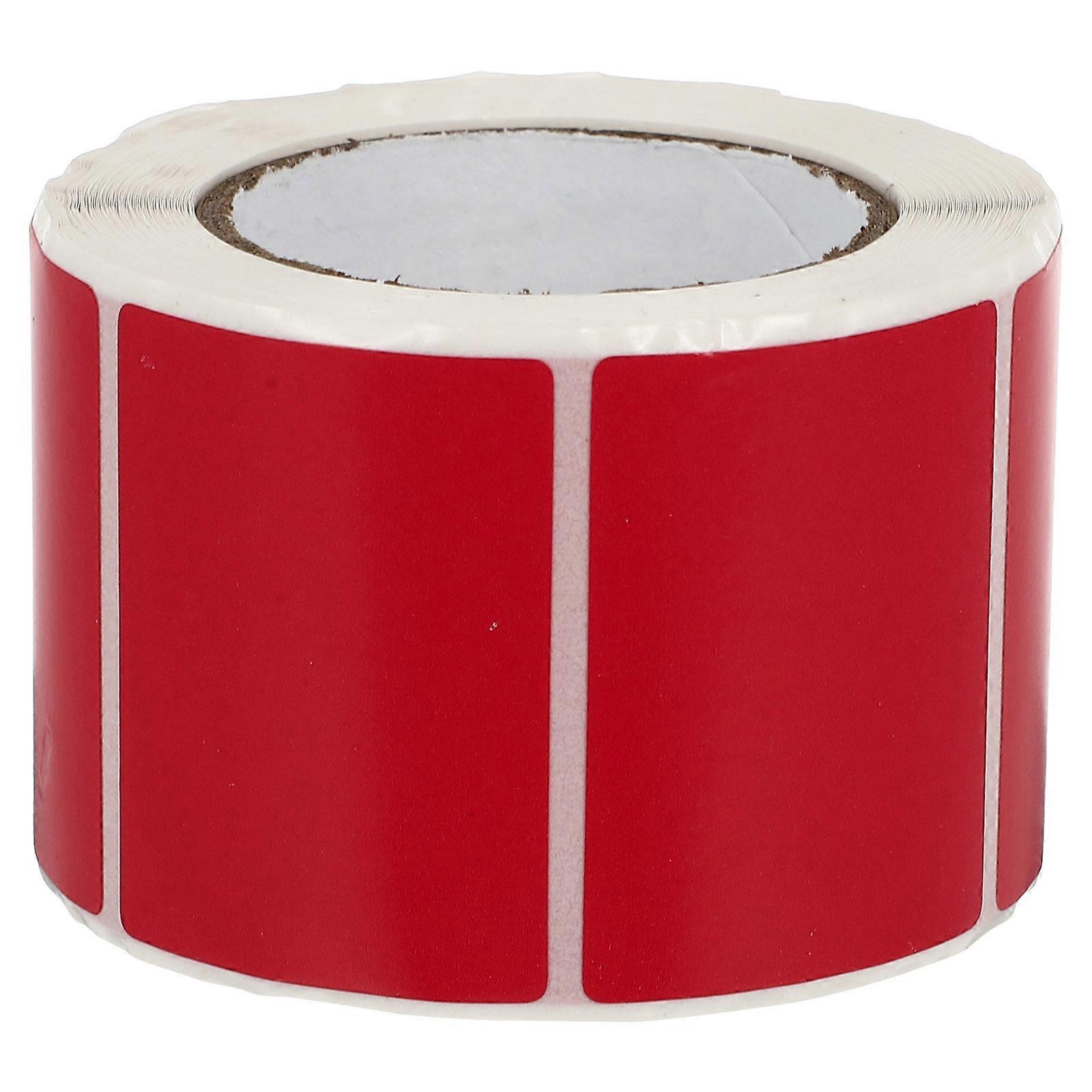 Colored Thermal Labels Blank Thermal Transfer Labels for Printer Use