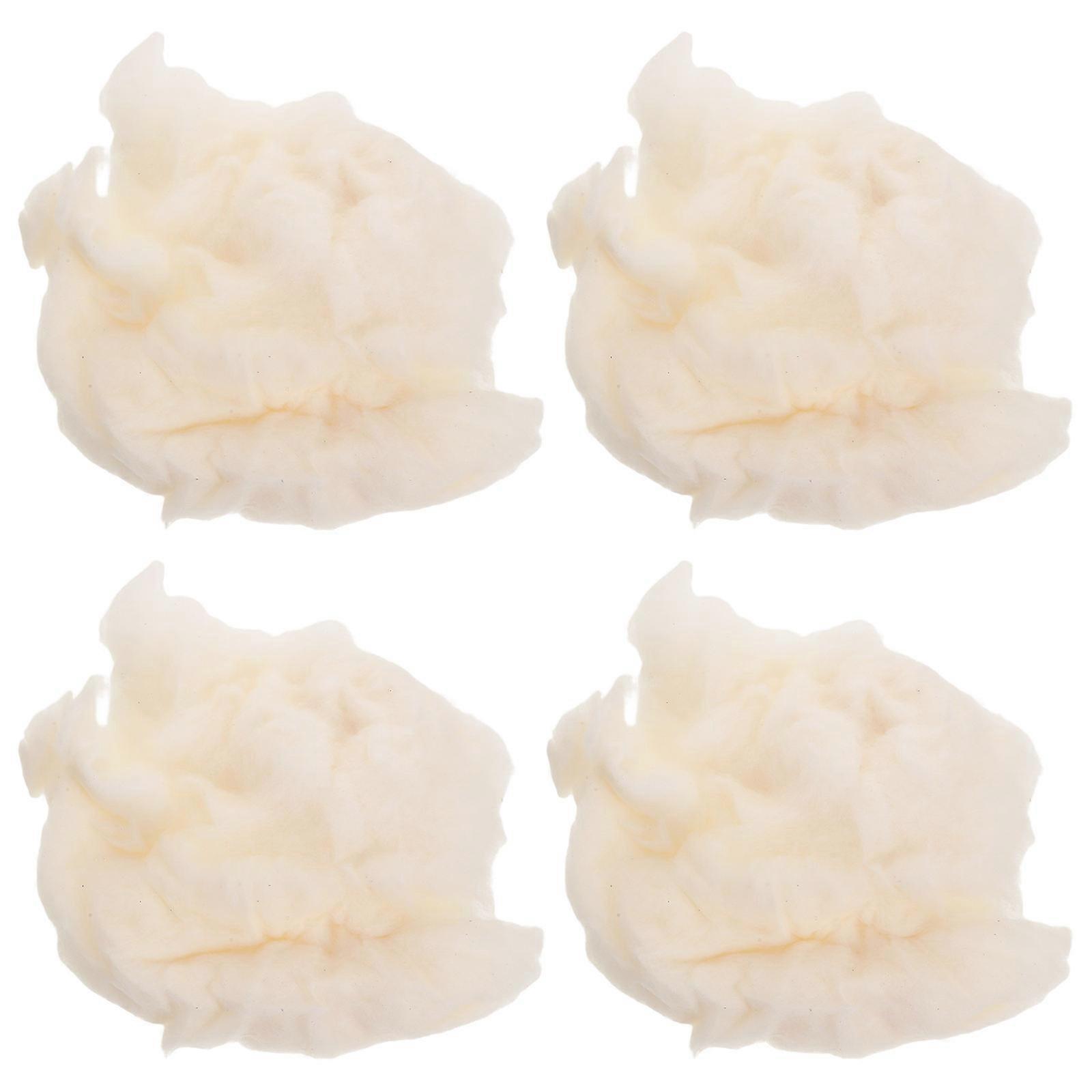 Cotton Stuffing Simulation Props for Model Scene Enhancement 12Pcs