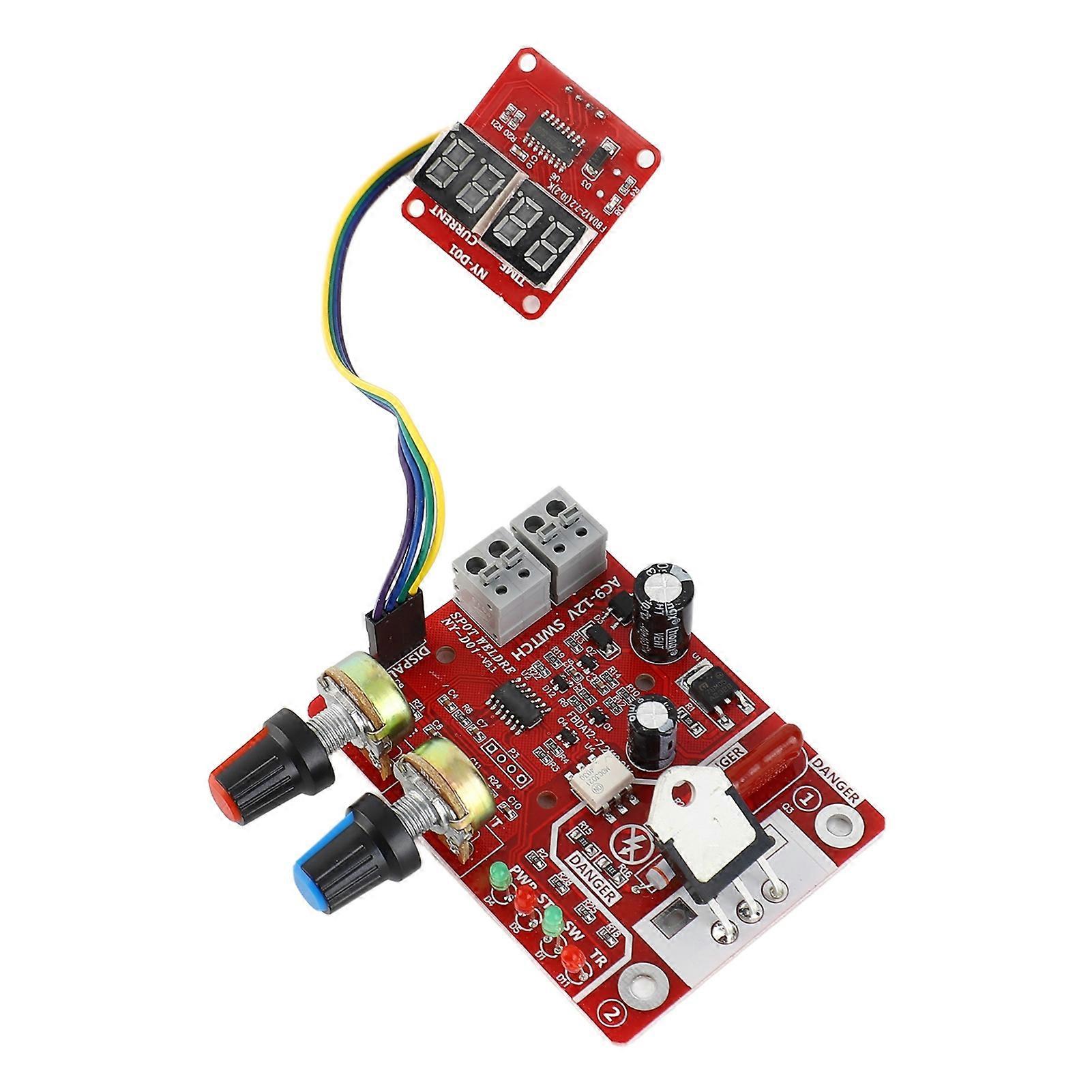 Spot Welding Machine Controller Panel Time and Current Control Function with Digital Display