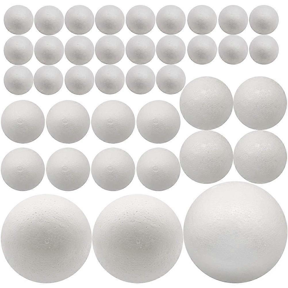 Foams Models Decoration Easter Decorations White 4cm Foams 100Pcs