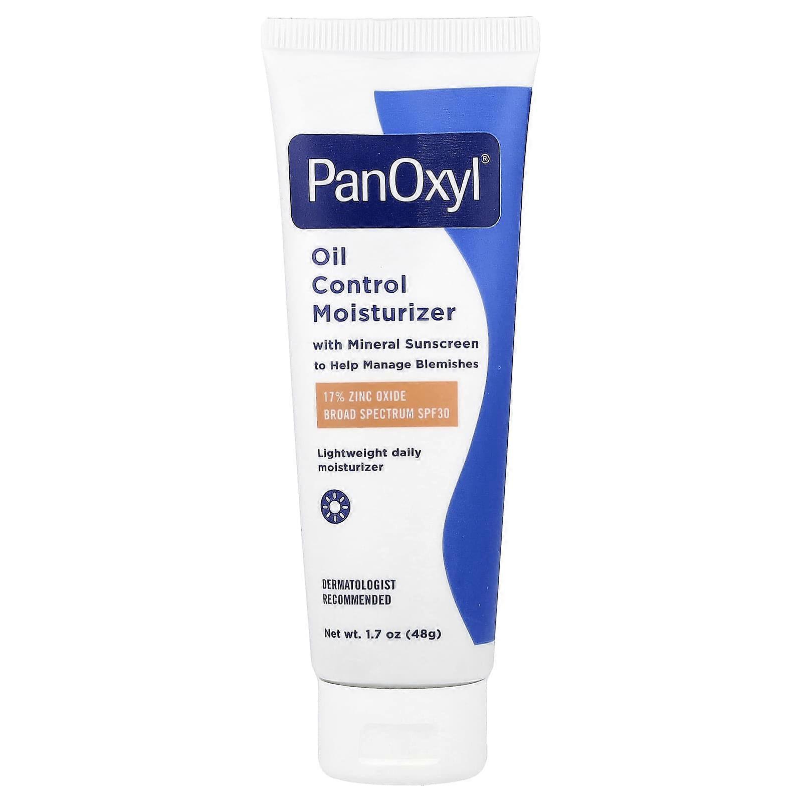 PanOxyl, Oil Control Moisturizer, SPF30, 1.7 oz (48 g), 2-Pack