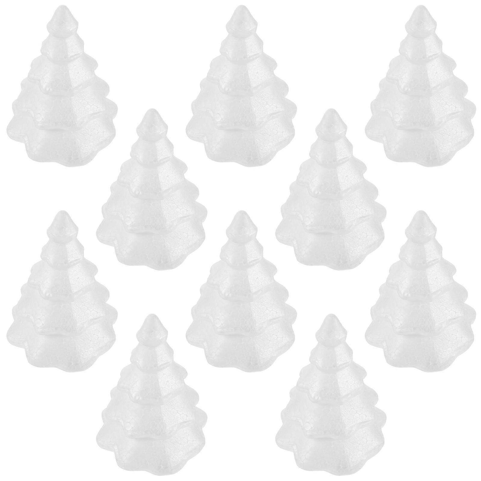 Foam Christmas Tree Solid Foam Christmas Tree for 10Pcs DIY Crafting
