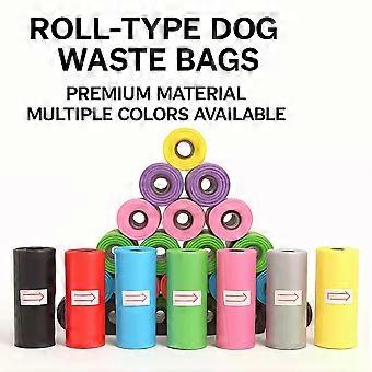 Dog Poop Bags Roll Leak Proof Waste Bags Refill Strong Eco Pet Clean Bags
