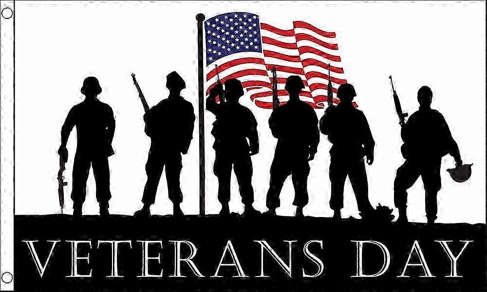 VETERANS DAY FLAG  CC0650