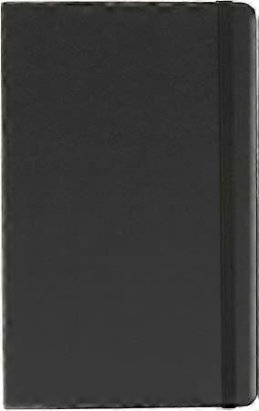 Dww - A basic black A5 notebook, A5 notepad - 21 * 2 * 14.3 cm, business office