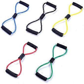 5pcs Useful Fitness Equipment Tube Workout Exercise Elastic Resistance Band For Yoga