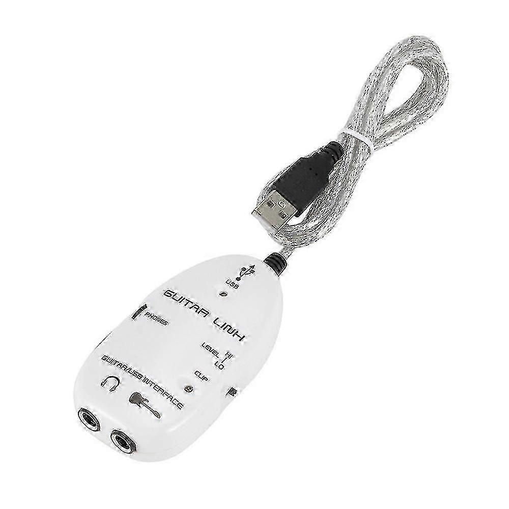 Chitara la interfata USB Link Adaptor cablu audio conector Recorder pentru PC / computer