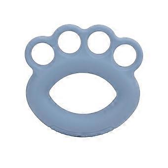 Finger Strength Trainer Hand Grip Exerciser Strengthener Silicone compatible with Children AdultBlue