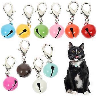 Cat Dog Collar Bells Pet Collar Bell for Accessories 10Pcs Pack
