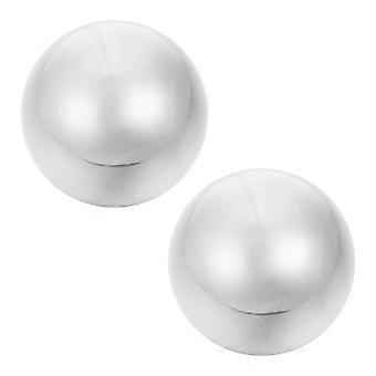 Fitness-Handmassagebälle zur Entspannung, 2er-Set aus Metall