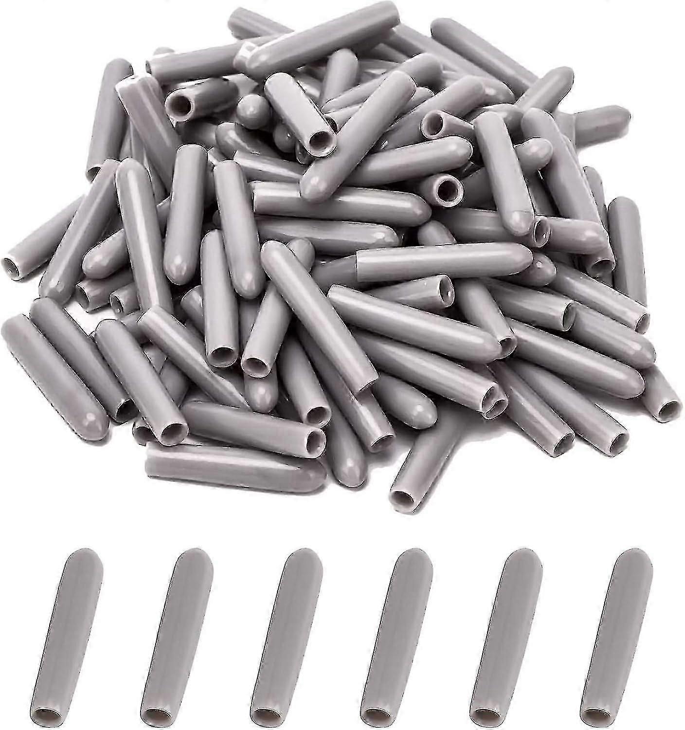 Gray Rustproof Dishwasher Caps 100 Pieces For Basket Pins