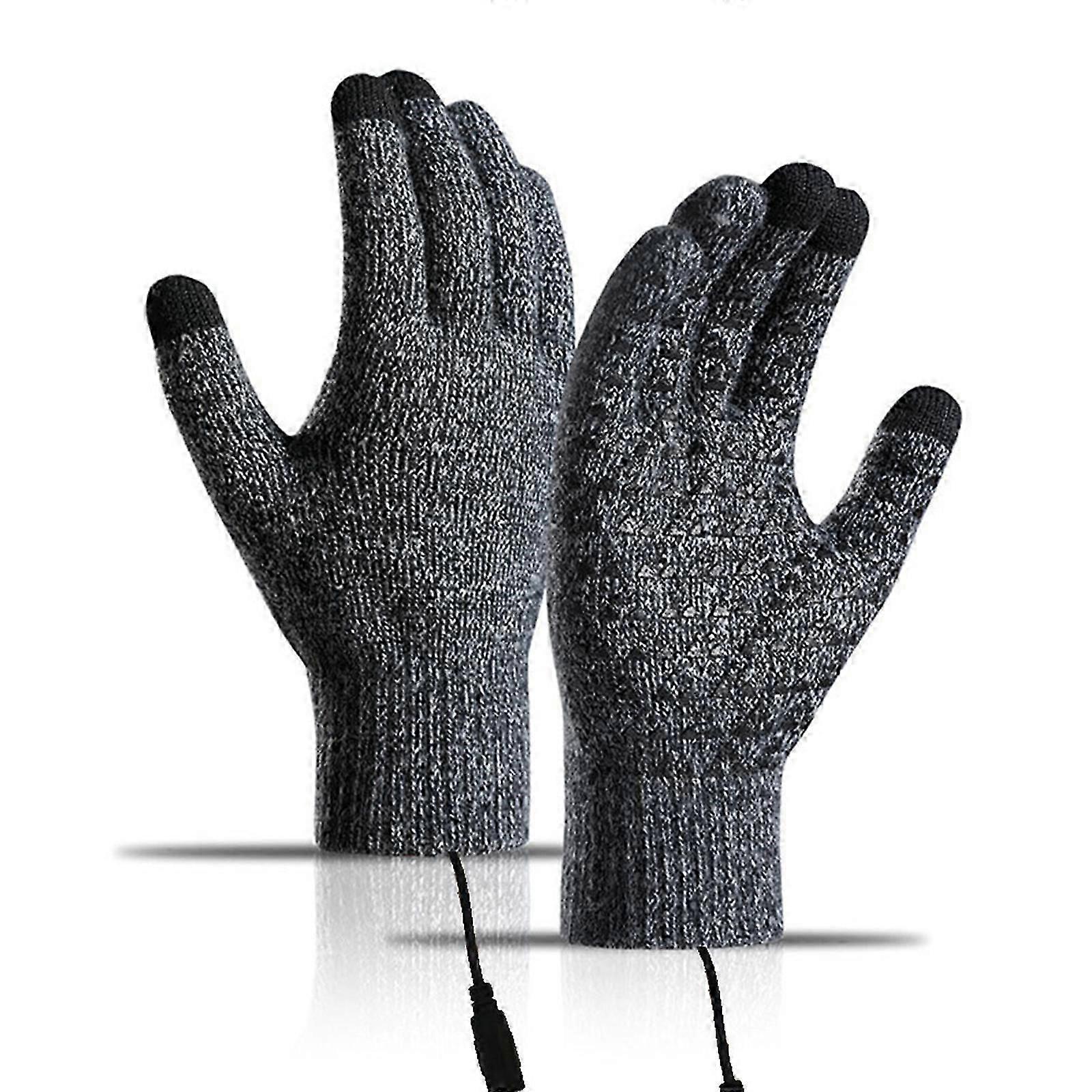 Heated Gloves with USB Charging and Windproof Design